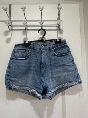 Curve Love High Rise Mom Shorts